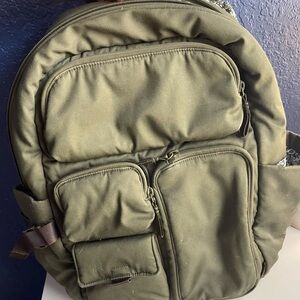 Vera Bradley Green Backpack Recycled cotton